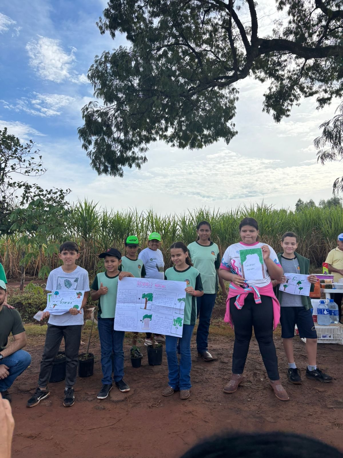 Educação ambiental nas escolas — Patrimônio da Mata Brasil