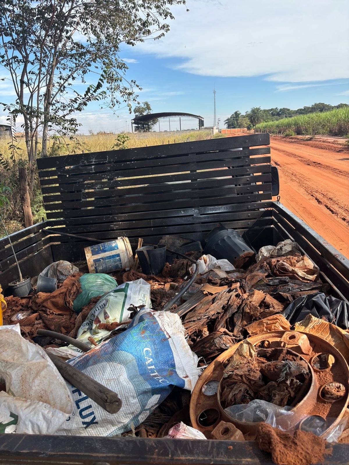 Coleta seletiva e limpeza de resíduos